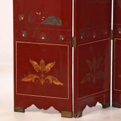 A Chinese 10 panel folding screen C 1940  - 4323788