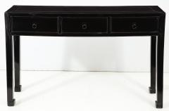 A Chinese Black Lacquered Console Circa 1920s - 770224