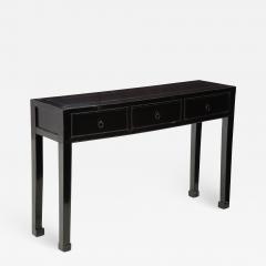 A Chinese Black Lacquered Console Circa 1920s - 772814