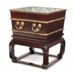 A Chinese Tielimiu and Hongmu Ice Chest - 1510884