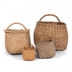 A Collection of Four 19th Century Swedish Baskets - 4642414