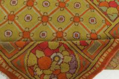 A Colorful Vintage French Art Deco Rug - 2085711