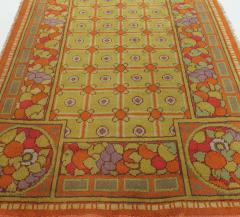 A Colorful Vintage French Art Deco Rug - 2085720