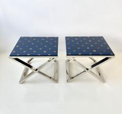 A Contempoirary pair of side tables Tops created by ABDB Designs  - 4280690