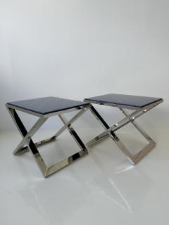 A Contempoirary pair of side tables Tops created by ABDB Designs  - 4280713