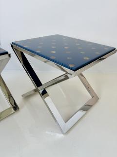A Contempoirary pair of side tables Tops created by ABDB Designs  - 4280720