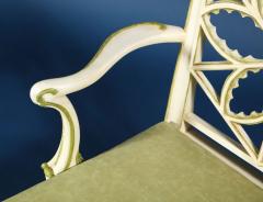 A Custom Painted Chippendale Style Armchair - 3513988