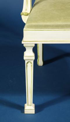 A Custom Painted Chippendale Style Armchair - 3514015