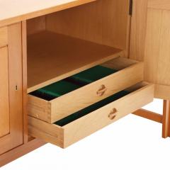 A Danish Oak Cabinet Sideboard C 1950  - 4526574