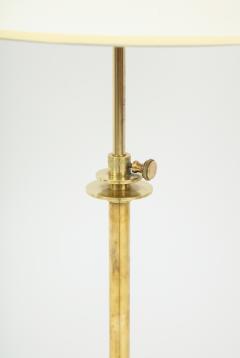 A Danish adjustable brass floor lamp Circa 1940s - 1700877