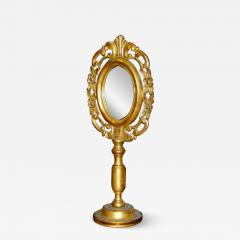 A Diminutive Giltwood Standing Mirror - 3342288