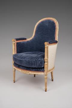 A Directoire Painted and Carved Bergere - 120140