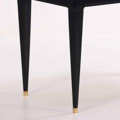 A Directoire style ebonized mahogany writing desk bureau plat C 1945  - 4219825