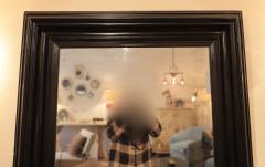 A Dutch Ebonised Mirror circa 1850 - 4391625