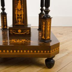 A Dutch marquetry walnut inlay tilt top table circa 1885 - 1832700