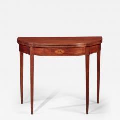 A FEDERAL EAGLE INLAID CARD TABLE - 4226975