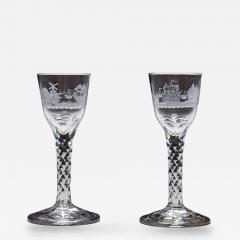 A FINE PAIR OF ENGRAVED WINES - 4463864