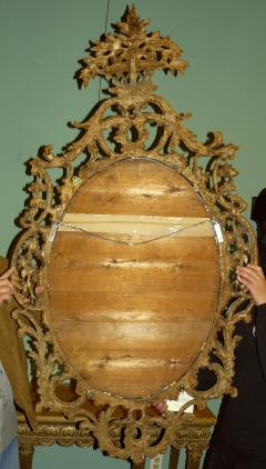 A FINE PAIR OF GEORGE III GILTWOOD MIRRORS - 3300082
