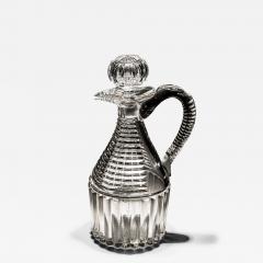 A FINE PILLAR STEP CUT REGENCY CLARET JUG - 3962514