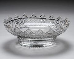 A FINE REGENCY FAN EDGE FRUIT BOWL - 4461740