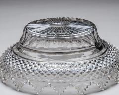 A FINE REGENCY FAN EDGE FRUIT BOWL - 4461743