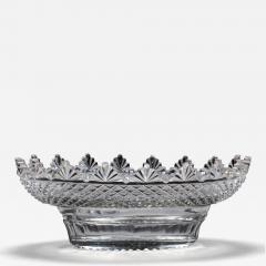 A FINE REGENCY FAN EDGE FRUIT BOWL - 4463862