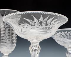 A FINE TABLE SERVICE FINELY ENGRAVED WITH FERN DECORATION - 3795399