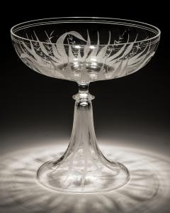 A FINELY ENGRAVED VICTORIAN TAZZA - 3793822