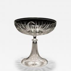 A FINELY ENGRAVED VICTORIAN TAZZA - 3799933