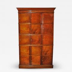 A Fifteen Door 18th Century English Mahogany Apothecary Cabinet - 3527733