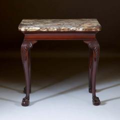 A Fine 18th Century George II Mahogany Marble Topped Console Table Ireland - 3390065