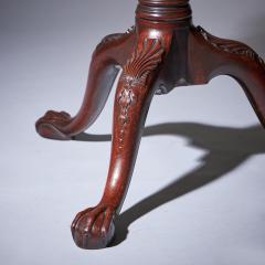 A Fine 18th Century George II Mahogany Pie Crust Tripod Table Circa 1750 - 3129546