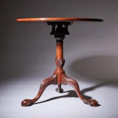 A Fine 18th Century George II Mahogany Tripod Table Circa 1760 - 3953420