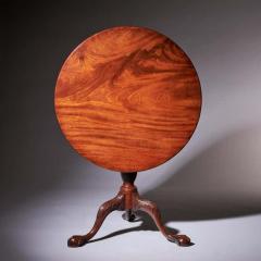 A Fine 18th Century George II Mahogany Tripod Table Circa 1760 - 3953424