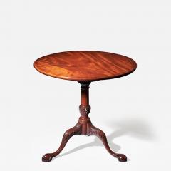 A Fine 18th Century George II Mahogany Tripod Table Circa 1760 - 3954012