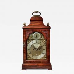 A Fine 18th Century Mahogany Eight Day Table Clock with Trip Quarter Repeat - 3130471