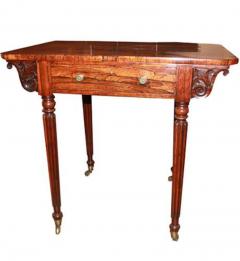 A Fine 19th Century Regency Rosewood Side Table - 3275435