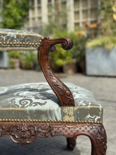 A Fine And Rare George II Period Carved Mahogany Library Armchair - 4244722