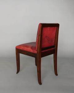 A Fine French Art Deco Mahogany Side Chairs - 4222228