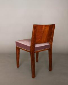 A Fine French Art Deco Walnut Side Chair - 4222489