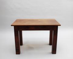 A Fine French Modernist Solid Oak Desk - 4333148