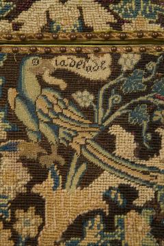 A Fine Gros and Petit Point Needlework Coffret Most Unusually - 4696679