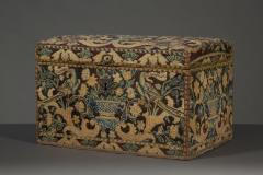 A Fine Gros and Petit Point Needlework Coffret Most Unusually - 4697493