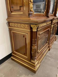 A Fine Louis XVI Style Gilt Bronze Mounted Mahogany Bookcase Bibliotheque - 4202501