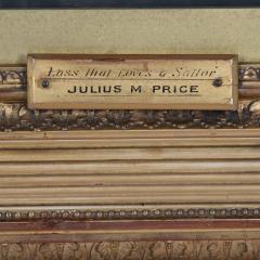 A Fine Oil on Canvas of the Lass That Loved a Sailor by Julius Mendes Price - 4224090