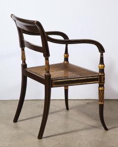 Fine Pair of English Regency Armchairs Fine Pair of English Regency Armchairs