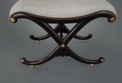 A Fine Pair of Regency X Frame Stools Almost Certainly by Gillows of Lancaster - 2006539