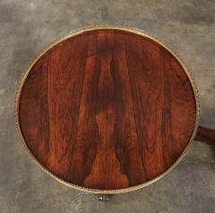 A Fine Pair of Rosewood and Brass End Tables - 3759831