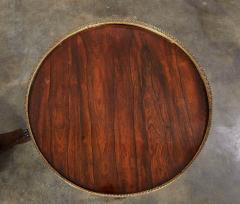 A Fine Pair of Rosewood and Brass End Tables - 3759832