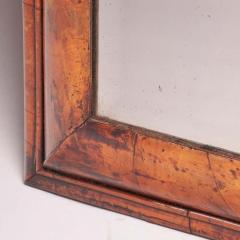 A Fine William and Mary 17th Century Figured Walnut Cushion Mirror C 1690 - 3238346